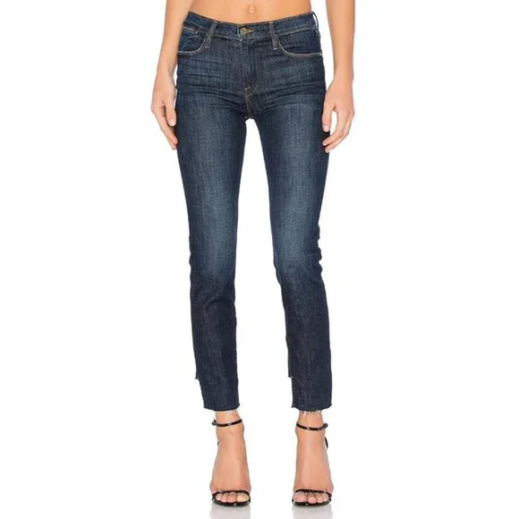 Frame Denim Women's Le High Straight Jeans in Northern Size 25 NWT $239 - Picture 2 of 11